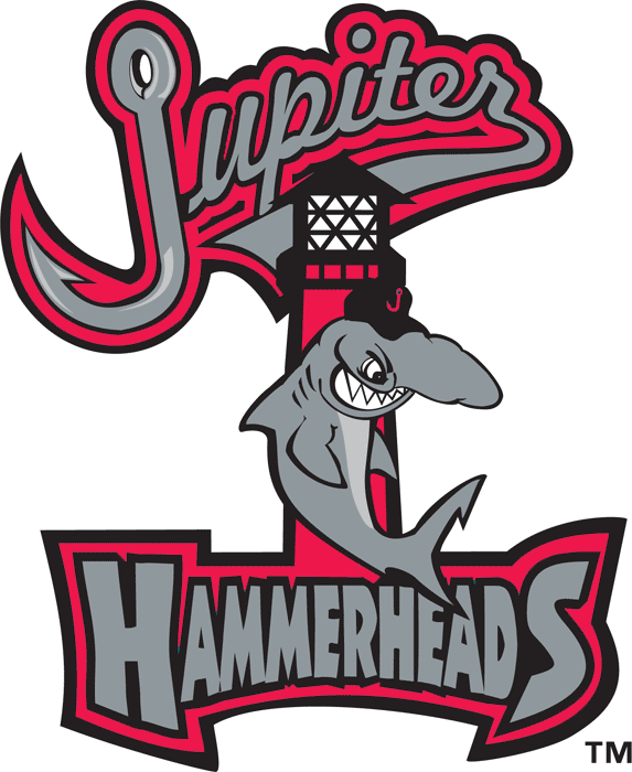 Jupiter Hammerheads 1998-2002 Primary Logo vinyl decal